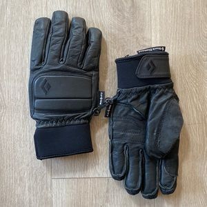 Black Diamond Leather Spark Gloves